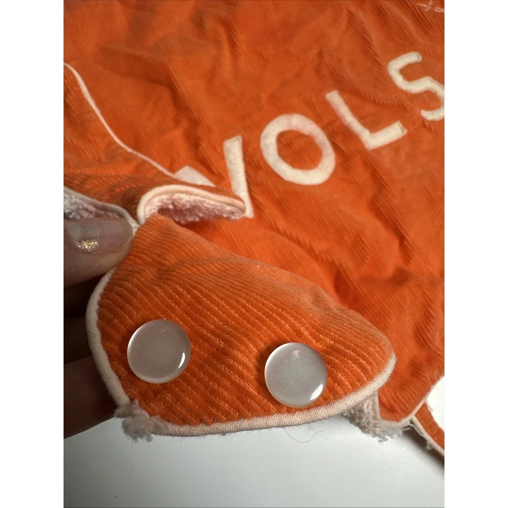 Vintage Dog Outfit Sweater‎ Tennessee Vols Orange 50s 60s Corduroy Small
